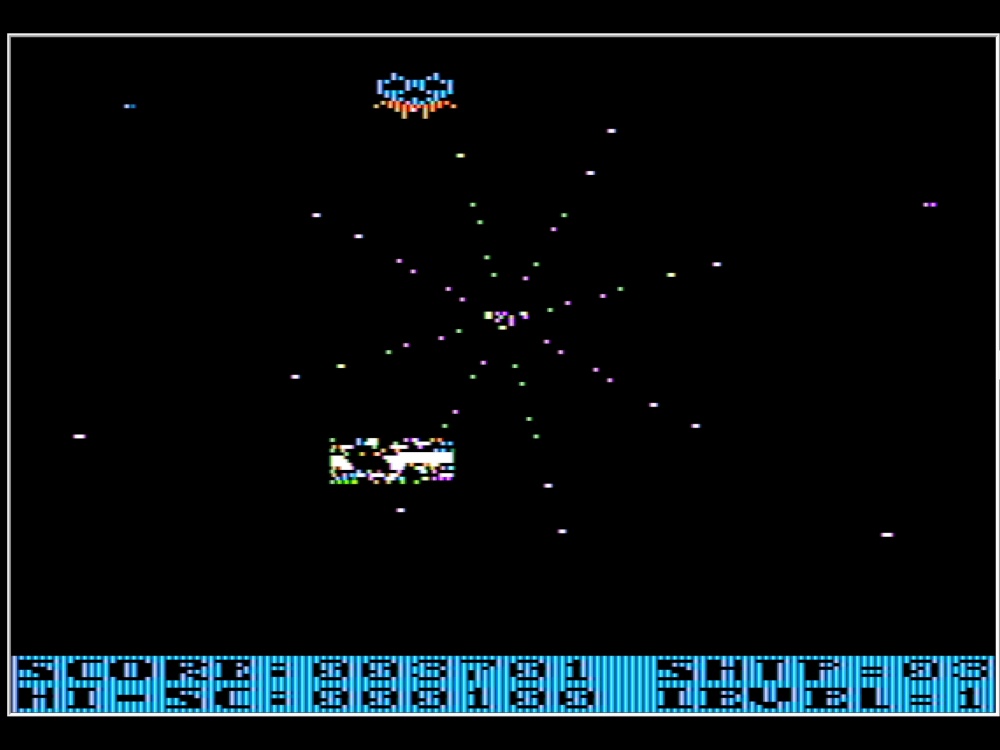 Gameplay of Horizon V for Apple II